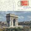 AK Paris Ab Zürich Nach New York     1963 - Lettres & Documents
