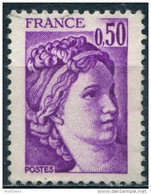 Pays : 189,07 (France : 5e République)  Yvert Et Tellier N° : 1969 (o) - 1977-1981 Sabine (Gandon)