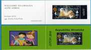 2010 EUROPA CEPT CROAZIA CROATIA HRVATSKA ALPE ADRIA BOOKLET LIBRETTO CHILDREN BOOKS - 2010