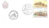48178)lettera F.d.c. San Marino Con 2 Valori + Annullo - FDC