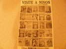VISITE A NINON - Andere & Zonder Classificatie
