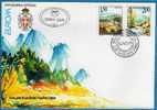 1999 J-1   125-26 FDC  BOSNIA SERBA 1999 EUROPA CEPT SERBISCHE REPUBLIK FDC  RRR NATIONAL PARKS - 1999