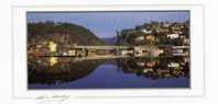 Australia Tasmania Launceston Tamar River- Chris Harding Long PC 21.5x10cm Unused - Lauceston