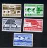 RB 600 -  1968 Netherlands Cultural Health & Social Welfare  - Bridges MNH Set Of 5 Stamps - Otros & Sin Clasificación