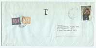 1983  Busta Tassata (T) Affrancata Con: 1594-ss 86-87 - Postage Due