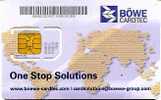 @+ Carte Demonstration BOWE - Card Solution (Numérotée) Puce 4 (Sample Card) - Cartes De Salon Et Démonstration