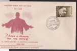 1969 India Martin Luther King First Day Cover STAMP Cancel Cover Nice Item To Buy - Martin Luther King