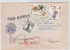 Poland Registered Cover Sent To Netherlands Szczecin 24-1-1977 With TOPIC Stamps - Storia Postale