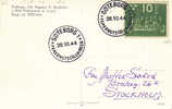 UPU - Suède - Carte Postale De 1944 - U.P.U.