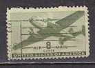 J0374 - ETATS UNIS USA AERIENNE Yv N°27 - 2a. 1941-1960 Usados
