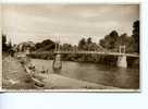 Victoria Bridge And River Wye, Hereford World War II Card - Herefordshire