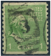 Pays : 174,1 (Etats-Unis)   Yvert Et Tellier N° :   369 A (A) (o)  From Booklets - Rollenmarken