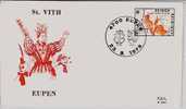 BELGIQUE : :1978:N°1910 FDC:EUPEN-SAINT-VITH.23-0 9-1978.Oblit.EUPEN.Carnav Al. - Carnavales