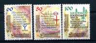 Liechtenstein  :  Yv  1014-16  **   à 22 % De La Cote Yvert - Unused Stamps