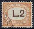 San Marino 1939 - Segnatasse 2 L. - Portomarken