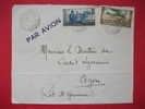 Gabon Lettre Avion Libreville 10 12 37 Cover - Other & Unclassified