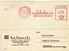 Tarjeta, MANNHEIM-NECKARAU 1959( Alemania) - Storia Postale