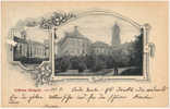 SCHLOSS ELLINGEN  Litho 1898.       Old Postcard - Gunzenhausen