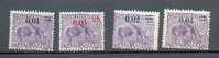 GUYA 214 - YT 91 à 94 * - Unused Stamps