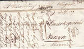 Bohemia Czech Müglitz ( Mohelnice) Old Letter To Naszyce 1859. PRE-STAMP - Other & Unclassified