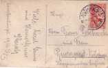 TURQUIE - PERA DEPART POUR BUDAPEST 4-4-1914 - Cartas & Documentos