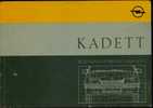 Original Opel Kadett  Betriebsanleitung Von 3 / 1988, Deutsch, 22 Jahre Alt/jung Und  Ganz Gut Erhalten, 133 Seiten - Reparaturanleitungen
