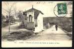 CPA  ANCIENNE- FRANCE- LUYNES (13)- L'ORATOIRE A LA JONCTION DES ROUTES DE GARDANNE ET BOUC- GROS PLAN- ANIMATION - Luynes