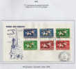 GUINEE - Yvert - FDC Des Timbres PA 22 A Et B - 23 A Et B - 24 A - 25 B - Afrika