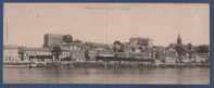 78 YVELINES - CARTE PANORAMIQUE CONFLANS SAINT HONORINE - VUE D´ENSEMBLE - HELIOTYPIE E. LE DELEY PARIS - 27.9 X 11 Cm - Conflans Saint Honorine