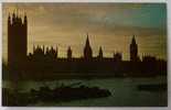 UK / ENGLAND - London, Sunrise Over Houses Of Parliament- Ca. 1960s Postcard - Houses Of Parliament