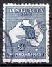 Australia 1913 21/2d Indigo Kangaroo 1st Watermark (Wmk 8) Used - Actual Stamp Registered Cancel - SG4 - Gebraucht