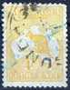 Australia 1913 4d Orange-yellow Kangaroo 1st Watermark (Wmk 8) Used  - Gundagi - SG6a - Gebruikt