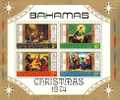 Bahama's, 4 Stamps In Block, Year 1974, Mi Block 12, Christmas, MNH ** - Bahamas (1973-...)