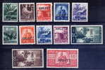 1949-50 - SASSONE N. 56/67 COMPLETE SET MH * - Ungebraucht