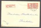 Denmark Registered Einschreiben Recommandé RUNGSTED KYST Label Nr. 311 Cover 1956 To Hørsholm - Storia Postale