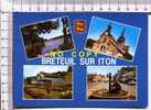 BRETEUIL SUR ITON -   4 Vues  Et Blason - N° 107 - Breteuil