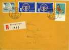 R-Brief  Basel - Wien  (1.05-Frankatur)      1955 - Storia Postale