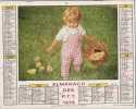 Almanach Poste 1973 - Enfant - Oiseau - Groot Formaat: 1971-80