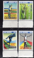 REPUBBLICA DI SAN MARINO 1995 LO SPORT NEL MONDO SPORT IN THE WORLD SERIE COMPLETA COMPLETE SET MNH - Neufs