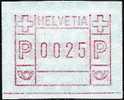 Zumstein 6 Michel 3.3 Von 1981: Abart: Rand Oben Fehlt  ** - Machine Labels [ATM]