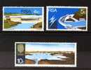 SOUTH AFRICA - 1972 OPENING OF VERWOERD DAM SET (3V) FINE MNH ** - Nuovi