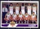 Trading Carte SPORT-- Basket ---FRANCE--PANINI--1995--Equipe De LOURDES   Masculine-  N° 177 --- - Andere & Zonder Classificatie