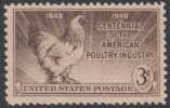 !a! USA Sc# 0968 MNH SINGLE - Poultry Industry - Nuevos