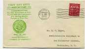 1932 Arbor Day Sc 717  Nebraska City Chamber Of Commerce Cachet  Unusual - 1851-1940