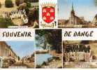 CPSM DANGE (Vienne) - 5 Vues : Chateaux (2) , Vienne, église, Rue - Dange Saint Romain