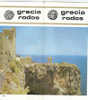 B0166 Brochure Turistica GRECIA - RODOS - RODI 1973/Lindos/Kamiros - Turismo, Viajes