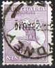 Australia 1913 9d Violet Kangaroo 1st Watermark (Wmk 8) Used - Actual Stamp - Heavy Sydney Cancel Cancel - SG10 - Used Stamps