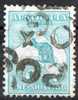 Australia 1913 1 Shilling Emerald Kangaroo 1st Watermark (Wmk 8) Used - Actual Stamp - Parcel - SG11 - Usati