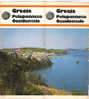 B0167 Brochure Turistica GRECIA - PELOPONNESO OCCIDENTALE 1973/Methoni/Kalamata/Pilos/Olimpia/Terme Di Kaiaphas/Killini - Tourisme, Voyages
