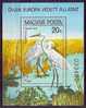 Hungary 1980 Birds Oiseaux  Aves Protected Egret  MNH - Cigognes & échassiers